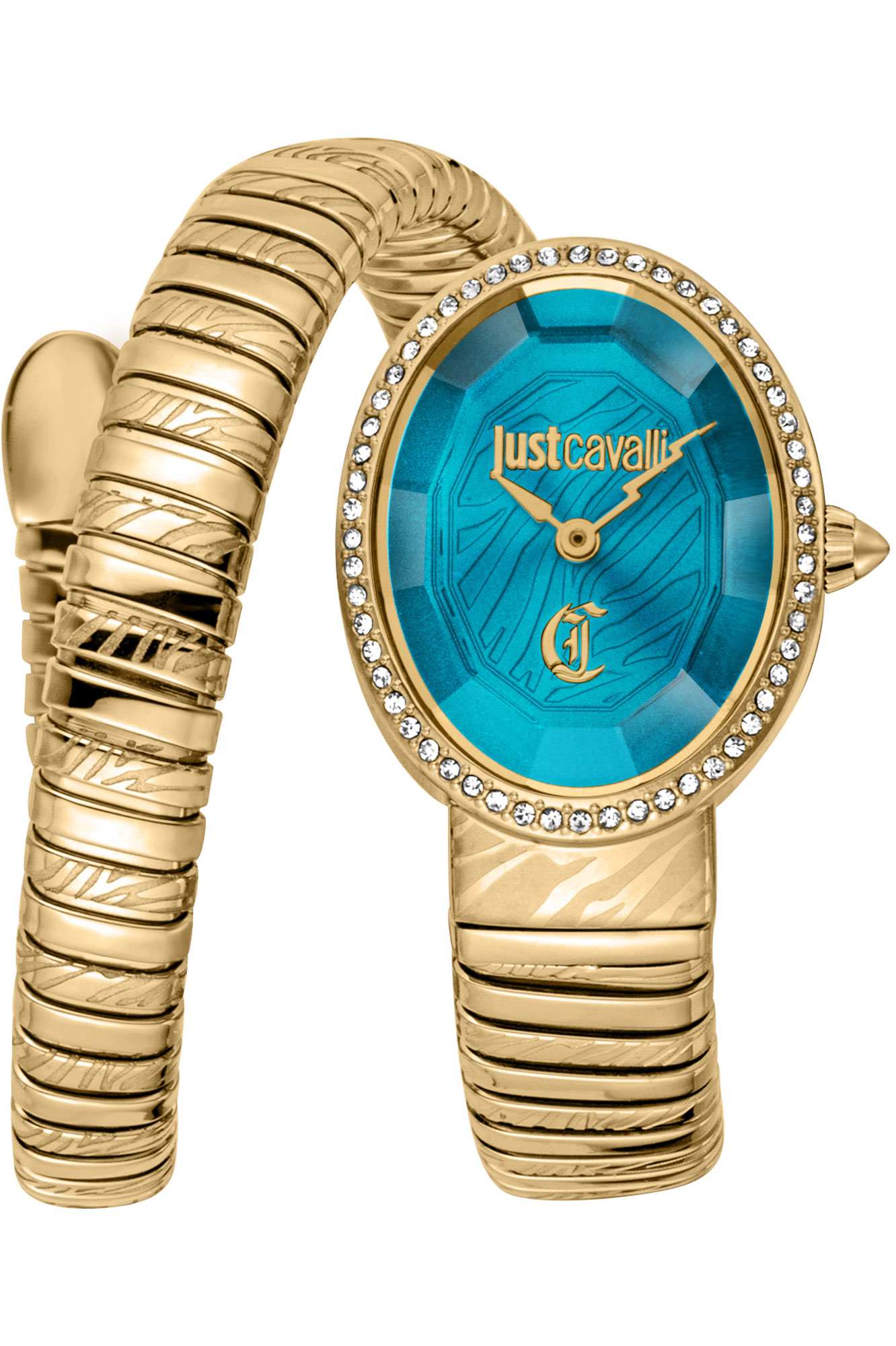 Just Cavalli Velina Yellow Gold Turquoise (JC1L353M0035) Just Cavalli Velina Yellow Gold Turquoise (JC1L353M0035)
