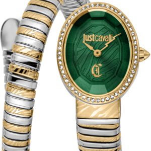 Just Cavalli Velina Silver Yellow Gold Green (JC1L353M0065)