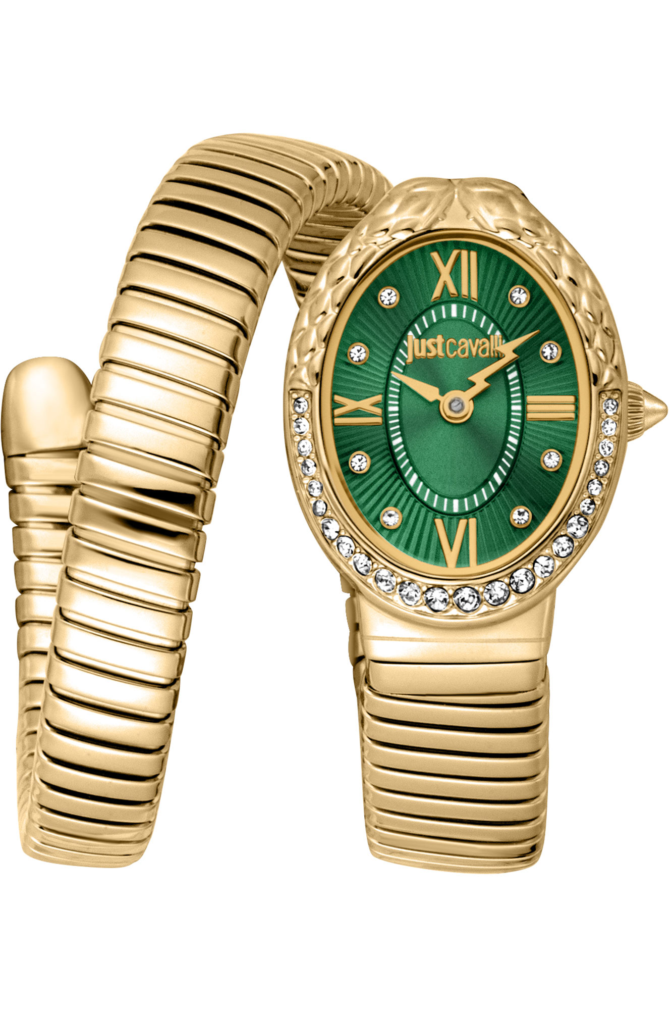 Just Cavalli Fiore Yellow Gold Green (JC1L390M0035) Just Cavalli Fiore Yellow Gold Green (JC1L390M0035)